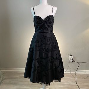 Shelli Segal Black Special Occasion Dress